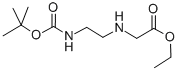 Ethyl N-[(2-Boc-amino)ethyl]glycinatehydrochloride Structure,72648-80-7Structure