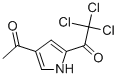 1-(4-Acetyl-1h-pyrrol-2-yl)-2,2,2-trichloro-1-ethanone Structure,72652-34-7Structure