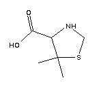 L-5,5-dimethylthiazolidine-4-carboxylic acid Structure,72778-00-8Structure