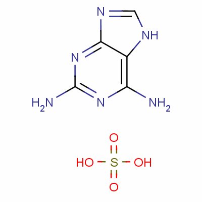 2,6-Diaminopurine sulfate Structure,7280-83-3Structure