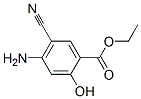 4-氨基-5-氰基水楊酸乙酯結構式_72817-97-1結構式