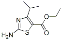 2-Amino-4-isopropyl-thiazole-5-carboxylic acid ethyl ester Structure,72850-76-1Structure