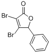 3,4-Dibromo-5-phenyl-2(5H)-furanone Structure,72857-86-4Structure