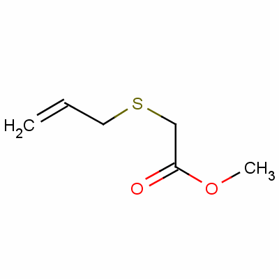 Methyl (2-propenylthio)acetate Structure,72867-23-3Structure