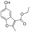 Ethyl5-hydroxy-2-methylbenzofuran-3-carboxylate Structure,7287-40-3Structure