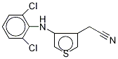 4-(2,6-Dichloroanilino)-3-thiopheneacetonitrile Structure,72888-00-7Structure