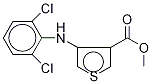 4-(2,6-Dichloroanilino)-3-thiophenecarboxylic acid methyl ester Structure,72888-20-1Structure