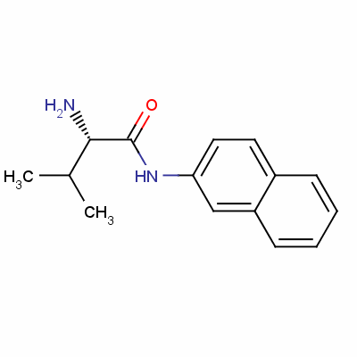 L-纈氨酸-b-萘酰胺結(jié)構(gòu)式_729-24-8結(jié)構(gòu)式