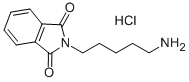 N-(5-amino-pentyl)-phthalimide hcl Structure,7292-63-9Structure