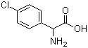 2-Amino-2-(4-chlorophenyl)acetic acid Structure,7292-70-8Structure