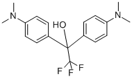 1,1-Bis(4-dimethylaminophenyl)-2,2,2-trifluoroethanol Structure,7294-47-5Structure