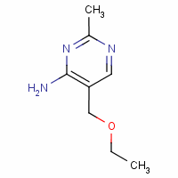 5-(Ethoxymethyl)-2-methyl-4-pyrimidinamine Structure,73-66-5Structure