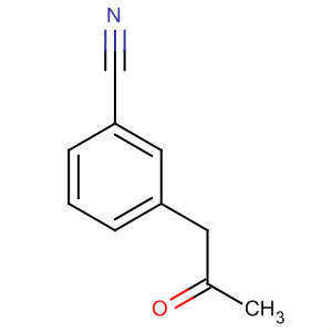 3-(2-氧代丙基)苯甲腈結(jié)構(gòu)式_73013-50-0結(jié)構(gòu)式