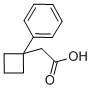 1-Phenylcyclobutaneacetic acid Structure,7306-17-4Structure