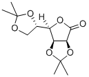 6-(2,2-Dimethyl-[1,3]dioxolan-4-yl) -2,2-dimethyl-dihydro-furo[3,4-d][1 ,3]dioxol-4-one Structure,7306-64-1Structure