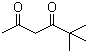 5,5-Dimethylhexane-2,4-dione Structure,7307-04-2Structure