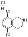 Isoquinoline, 5,8-dichloro-1,2,3,4-tetrahydro-, hydrochloride Structure,73075-48-6Structure