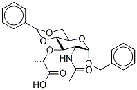 Benzyl n-acetyl-4,6-o-benzylidene-alpha-isomuramic acid Structure,730911-70-3Structure