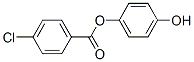 Benzoic acid, 4-chloro-, 4-hydroxyphenyl ester Structure,73092-79-2Structure