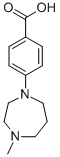 4-(4-Methyl-1,4-diazepan-1-yl)benzoic acid Structure,730933-25-2Structure