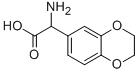 Amino-(2,3-dihydro-benzo[1,4]dioxin-6-yl)-aceticacid Structure,73101-09-4Structure