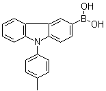 B-[9-(4-methylphenyl)-9h-carbazol-3-yl]boronic acid Structure,731016-45-8Structure