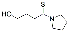 Pyrrolidine, 1-(4-hydroxy-1-thioxobutyl)- (9ci) Structure,73199-65-2Structure