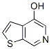 Thieno[2,3-c]pyridin-4-ol (9ci) Structure,73224-08-5Structure