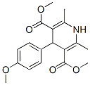 Dimethyl 4-(4-methoxyphenyl)-2,6-dimethyl-1,4-dihydropyridine-3,5-dicarboxylate Structure,73257-47-3Structure