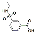 3-[(仲丁基氨基)磺?；鵠苯甲酸結(jié)構(gòu)式_7326-76-3結(jié)構(gòu)式