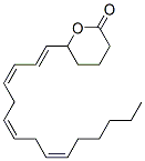 6-[(1Z,3z,6z,9z)-1,3,6,9-pentadecatetraen-1-yl]tetrahydro-2h-pyran-2-one Structure,73279-37-5Structure