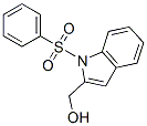 [1-(Phenylsulfonyl)-1H-indol-2-yl]methanol Structure,73282-11-8Structure