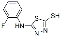 5-(2-Fluoro-phenylamino)-[1,3,4]thiadiazole-2-thiol Structure,73310-96-0Structure