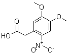 (4,5-Dimethoxy-2-nitrophenyl)acetic acid Structure,73357-18-3Structure