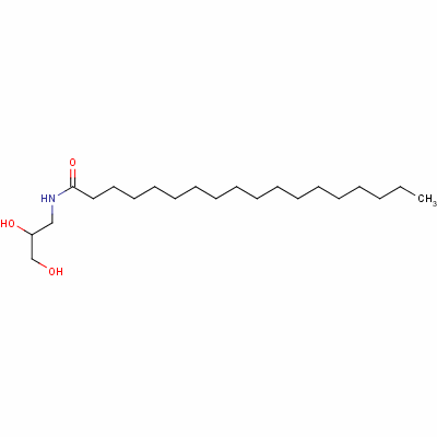 Rac n-(2,3-dihydroxypropyl)octadecanamide Structure,7336-25-6Structure