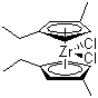 Bis(1-ethyl-3-methylcyclopentadienyl)zirconium dichloride Structure,73364-11-1Structure