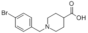 1-(4-Bromo-benzyl)-piperidine-4-carboxylic acid hydrochloride Structure,733797-83-6Structure