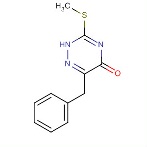 3-(Methylthio)-6-benzyl-1,2,4-triazin-5(2h)-one Structure,7338-74-1Structure