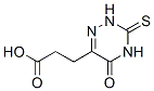 3-(5-Oxo-3-thioxo-2,3,4,5-tetrahydro-[1,2,4]triazin-6-yl)-propionic acid Structure,7338-78-5Structure