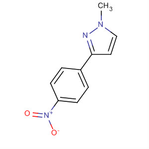 1-Methyl-3-(4-nitrophenyl)-1h-pyrazole Structure,73387-59-4Structure