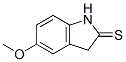 5-Methoxy-1,3-dihydro-indole-2-thione Structure,73424-96-1Structure