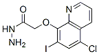 (5-Chloro-7-iodo-quinolin-8-yloxy)-acetic acid hydrazide Structure,73511-41-8Structure