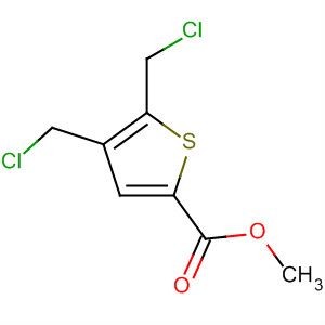 Methyl 4,5-bis(chloromethyl)thiophene-2-carboxylate Structure,7353-89-1Structure