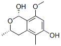 1H-2-benzopyran-1,6-diol, 3,4-dihydro-8-methoxy-3,5-dimethyl-, (1s,3s)- (9ci) Structure,735327-55-6Structure