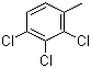 2,3,4-三氯甲苯結構式_7359-72-0結構式