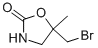 5-(Bromomethyl)-5-methyl-2-oxazolidinone Structure,73833-65-5Structure