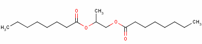 Propylene di(octanoate) Structure,7384-98-7Structure