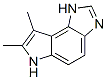 Pyrrolo[3,2-e]benzimidazole, 1,6-dihydro-7,8-dimethyl- (9ci) Structure,73857-35-9Structure