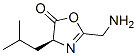 2-(Aminomethyl)-4-(2-methylpropyl)-(4S)-5(4H)-oxazolone Structure,738570-00-8Structure