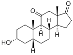 11-酮本膽烷醇酮結(jié)構(gòu)式_739-27-5結(jié)構(gòu)式